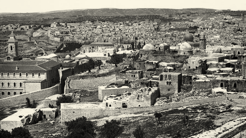 Che cosa sono i sionismi? - Gerusalemme nel 1890.
