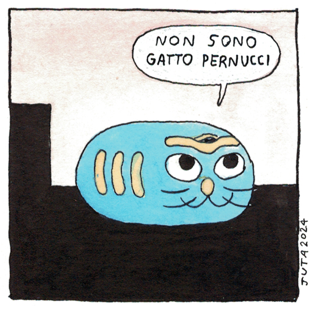 Gatto Pernucci scopre la fama