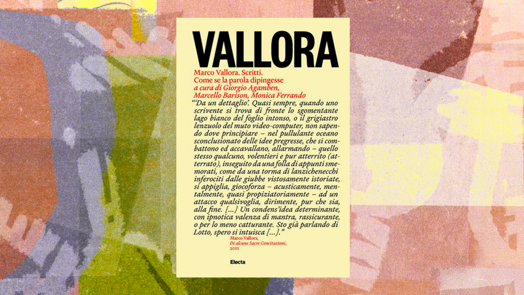 Marco Vallora, critico incomparabile - 