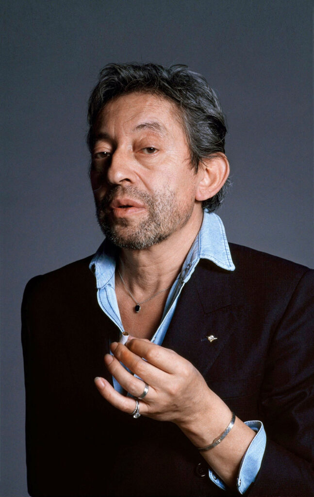 Quel che resta di Serge Gainsbourg - "Portrait officiel de Serge Gainsbourg" © Tony Frank, 1985.
