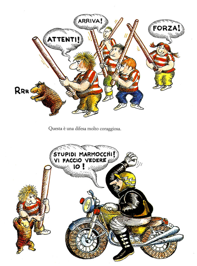 I libri per bambini devono fare paura - Cristina Làstrego e Francesco Testa, "La Giovanna a fumetti", Gallucci.